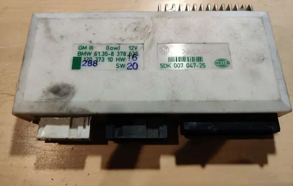 BMW 5 E39 Comfort/convenience module 61358378635