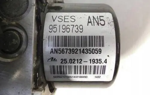 Opel Antara ABS Pump 95196739 28526531023 25021219354