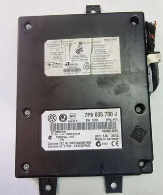 Volkswagen Golf VI Bluetooth control unit module 7P6035730J 1000224015
