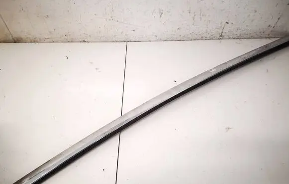 Tesla Model S Front door glass trim molding 