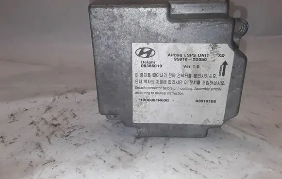 Hyundai Elantra Airbag control unit/module 959102D350 09386019 VER10