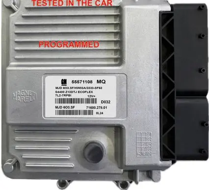 Opel Corsa D Engine control unit/module ECU 55571108MQ 7160027801 94400Z13D