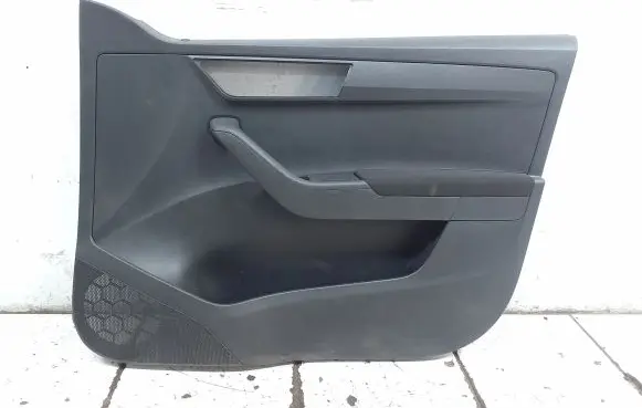 Front door card panel trim