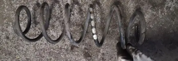 Mercedes-Benz B W245 Rear coil spring