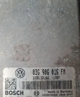 Volkswagen Golf V Engine control unit/module 03G906016FM 1039S10269 0281011903