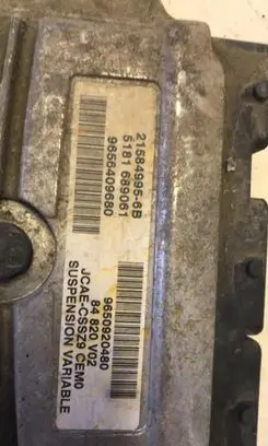 Peugeot 607 Gearbox control unit/module 9650920480