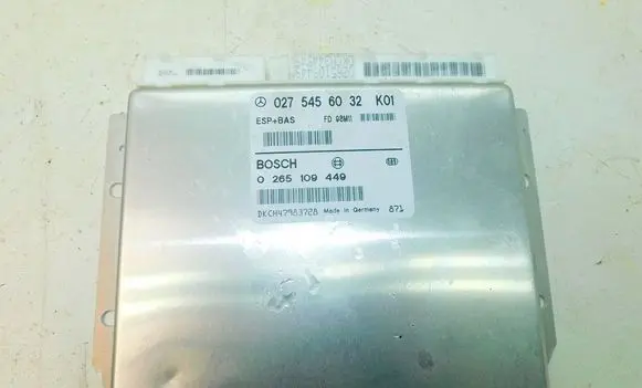 Mercedes-Benz A W168 ESP (stability system) control unit 0275456032 189118