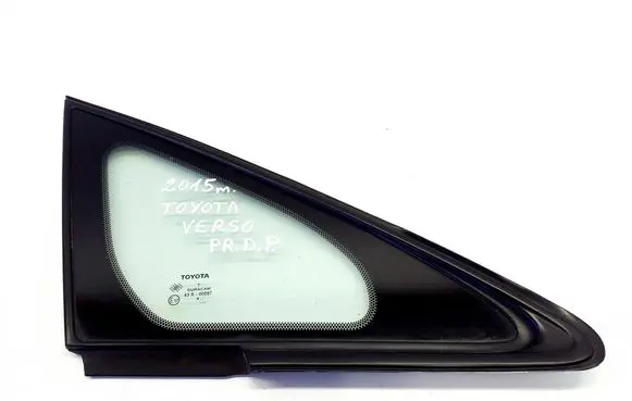 Toyota Verso-S Front door vent window glass four-door 