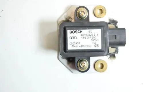 Audi A6 S6 C5 4B ESP acceleration yaw rate sensor 4B0907655