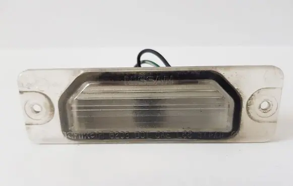 Nissan Almera Number plate light 6203