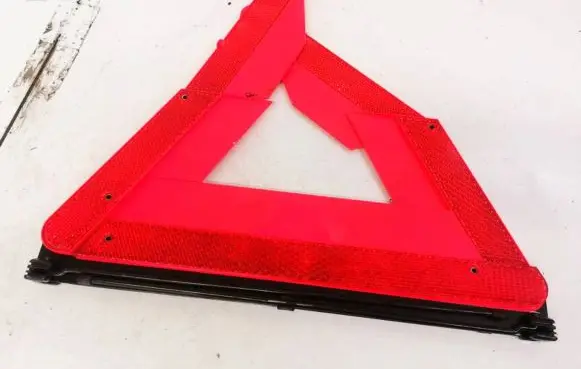 Emergency warning sign
