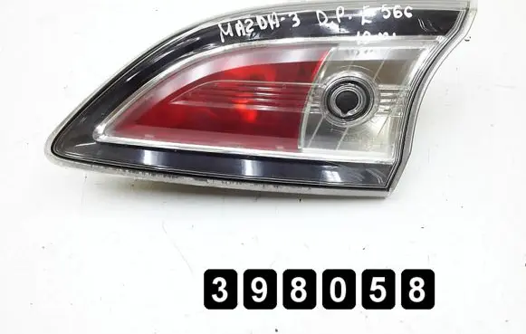 Mazda 3 II Tailgate rear/tail lights 513f0k2442