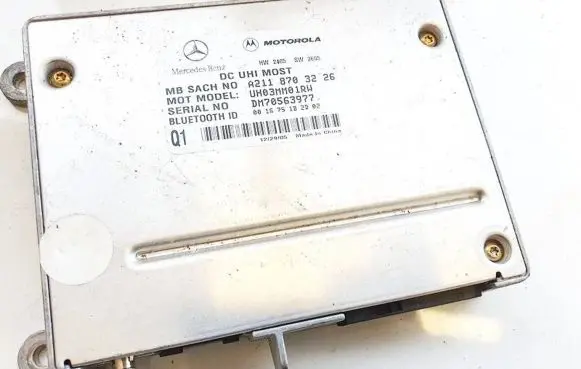 Mercedes-Benz E W211 Other control units/modules a2118703226 dm70563977