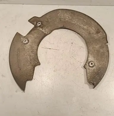 Jaguar XE Front brake disc dust cover plate 