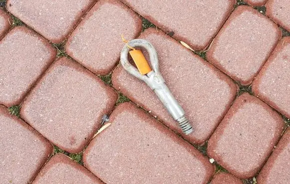 Towing hook eye
