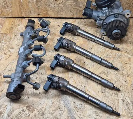 Audi A6 S6 C7 4G Fuel injection system set 04L130277AE 04L130755D 04L130764C