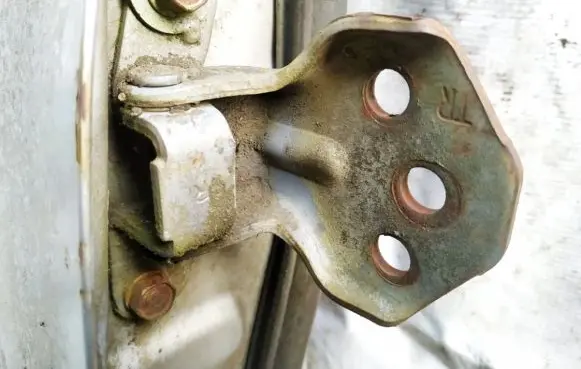 Mazda 626 Front door upper hinge