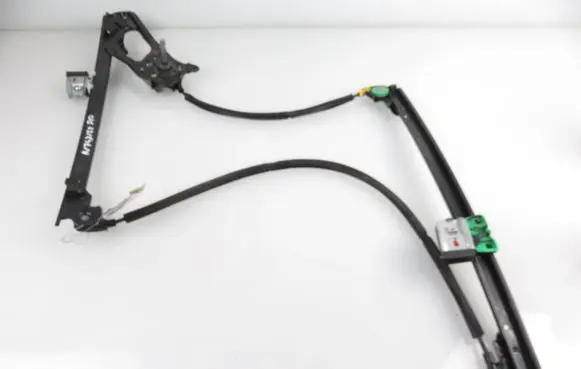 Volkswagen Sharan Front door manual window regulator 7M0837402L