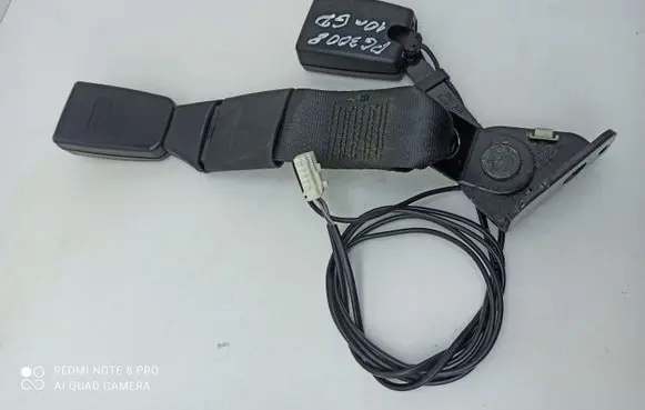 Peugeot 3008 I Rear seatbelt buckle 9681985380