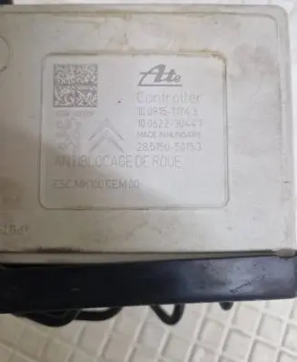Peugeot 208 ABS Pump 9802460980 10022001224