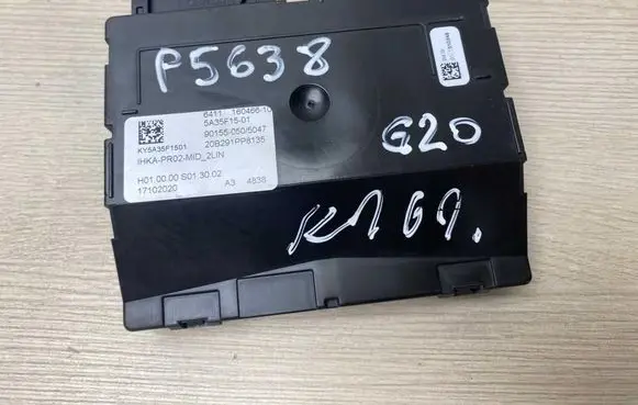 BMW 3 G20 G21 Air conditioner control unit module 5A35F15