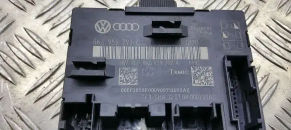 Audi A4 S4 B8 8K Door control unit/module 8K0959792C