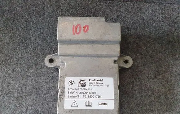 BMW 5 G30 G31 Airbag control unit/module 908979880JV 6994531 316994531