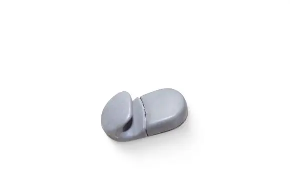 Sun visor clip/hook/bracket