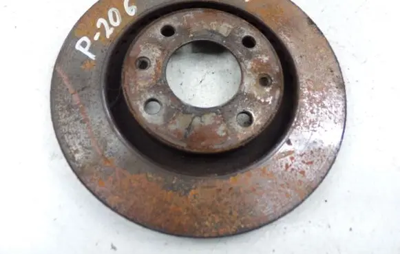 Peugeot 206 CC Front brake disc