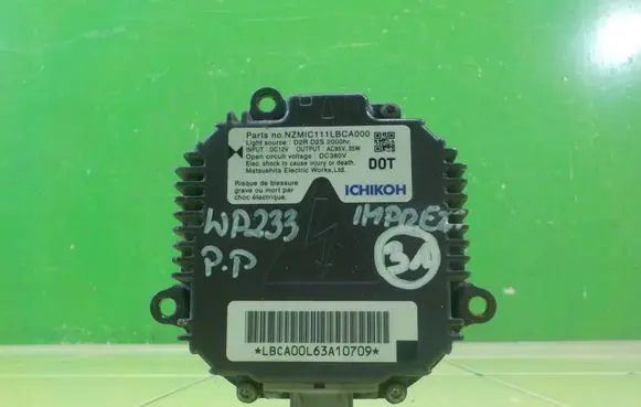 Subaru Impreza II LED ballast control module PRZOD