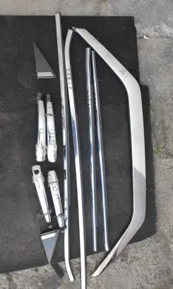 Citroen C3 Roof trim bar molding cover 