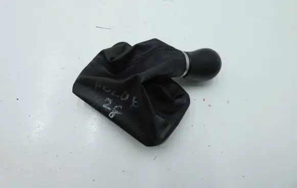 Volkswagen Polo VI Gear lever shifter trim leather/knob 2G2711113B
