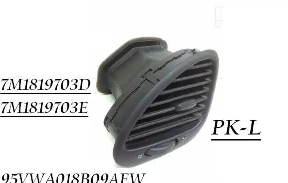 Ford Galaxy Dashboard side air vent grill/cover trim 7M1819703D 95VWA018B09AEW