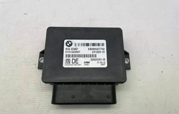 BMW 5 F10 F11 Hand brake control module 6863277 0151522697 23122010