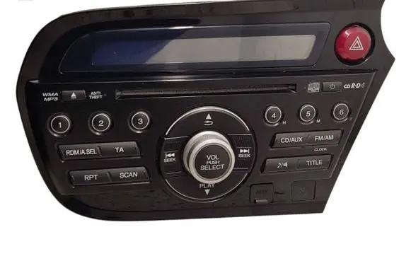 Honda Insight Radio/CD/DVD/GPS head unit 39100TM8E03 10R039802 PH3082H