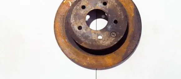 Nissan X-Trail T31 Rear brake disc ventiliuojamas