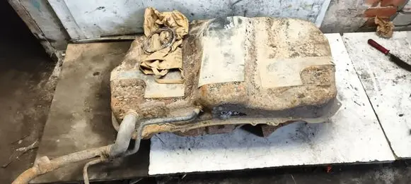 Mitsubishi Lancer X Fuel tank 