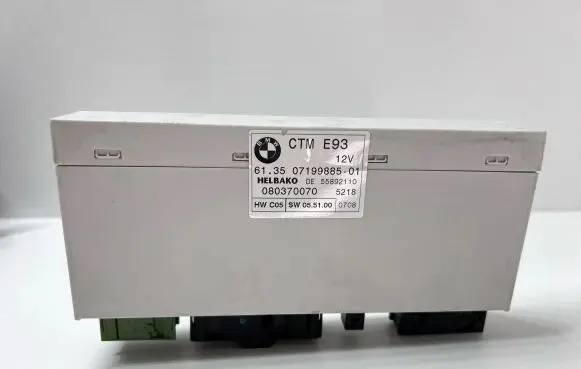 BMW 3 E92 E93 Sunroof control unit/module 07199885 080370070 55892110
