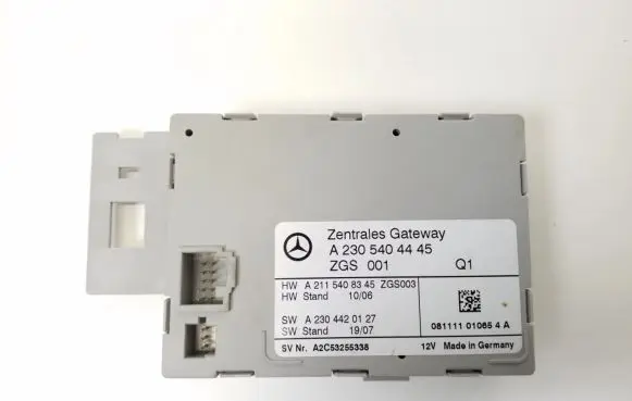 Gateway control module