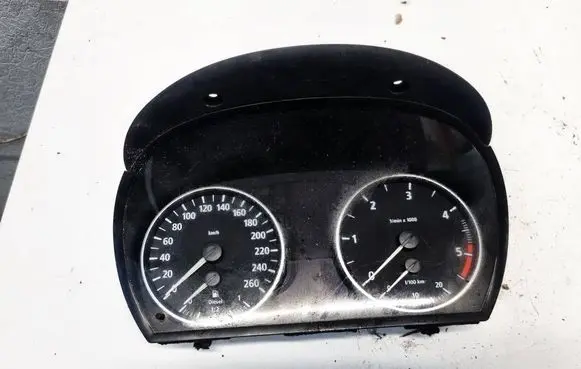 BMW 3 E90 E91 Speedometer (instrument cluster) 