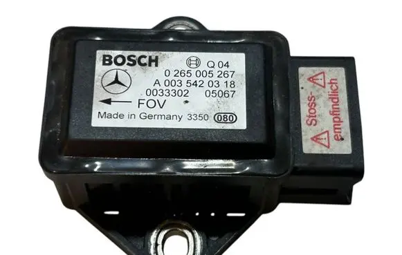 Mercedes-Benz A W169 ESP acceleration yaw rate sensor A0035420318 0033302 0265005367