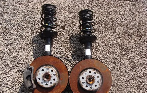 Volkswagen PASSAT B8 Front shock absorber with coil spring