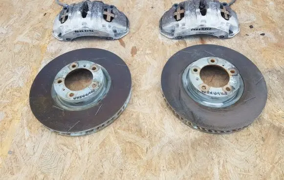 Porsche Panamera (970) Brake discs and calipers set 97035240400 97035105312