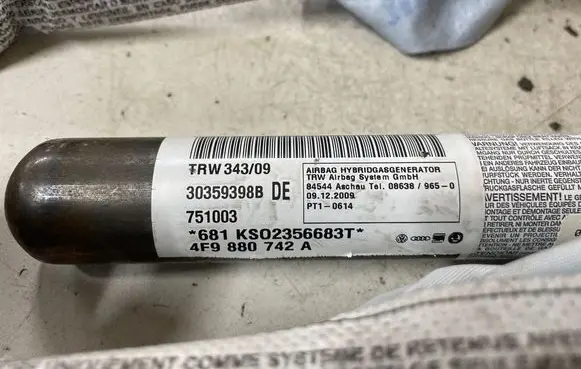 Audi A6 S6 C6 4F Roof airbag 30359398B 71003 4F9880742A