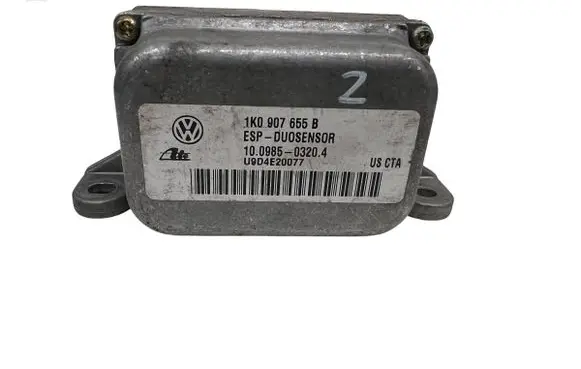 Volkswagen Golf V ESP acceleration yaw rate sensor 1K0907655B U9D4E20077 10098503204