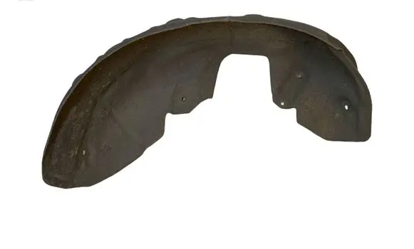 Rear arch fender liner splash guards