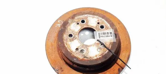 Honda CR-V Rear brake disc neventiliuojamas