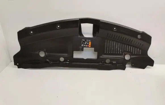 Engine bonnet/hood lock trim molding