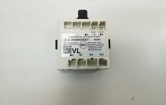 Mercedes-Benz C W205 Door control unit/module A2059002922