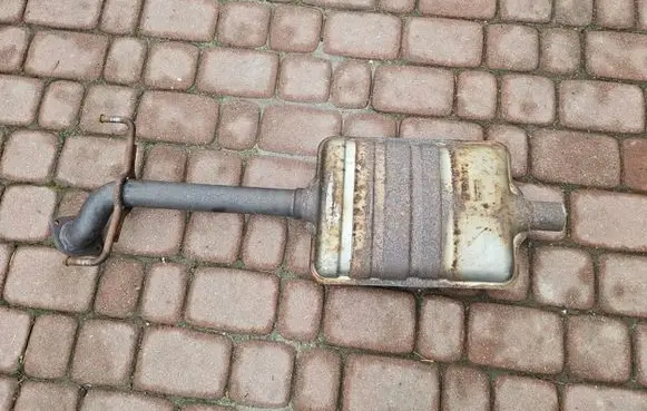 Opel Mokka X Muffler/silencer 95080872